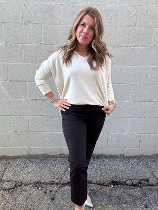 Holly Welt Pocket Black by Liverpool 28"