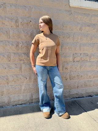 Remington Tee Camel  by Kut from the Kloth