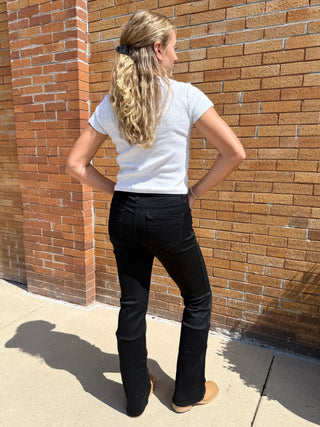 Shy Girl Flare Black 32.5" by Daze