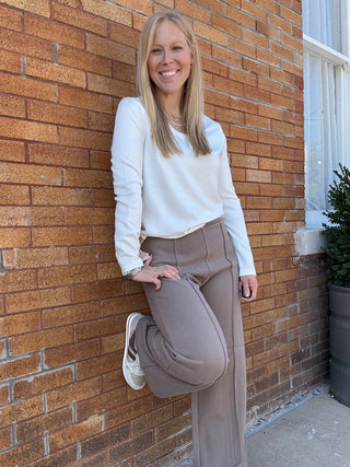 Almond Sweater Pant