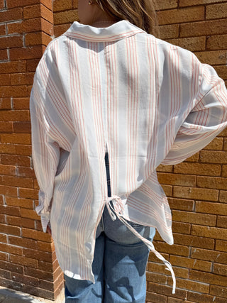 Lotus Button Down in Cotton Candy by Daze