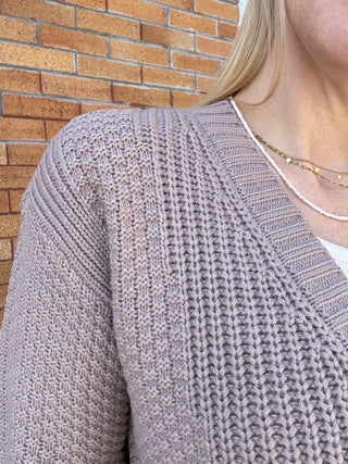 Warm Taupe Sweater
