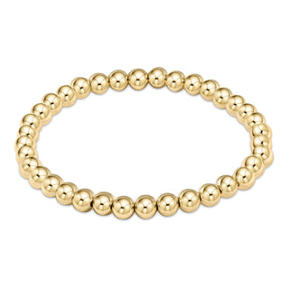 Classic Gold 5mm Bead Bracelet eNewton