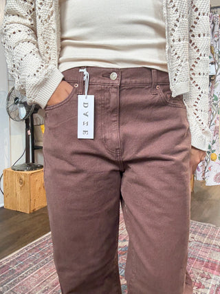 90's Slouch Denim French Roast by Daze