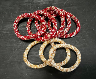 (Rollies® for Kids, Speckled Red/White or Gold/White
