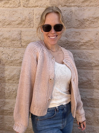 Dance More Buttoned Cardigan