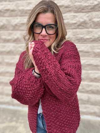 Florence Hand Knit Cardigan by Sage the Label