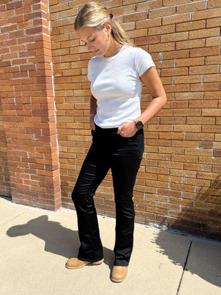 Shy Girl Flare Black 32.5" by Daze