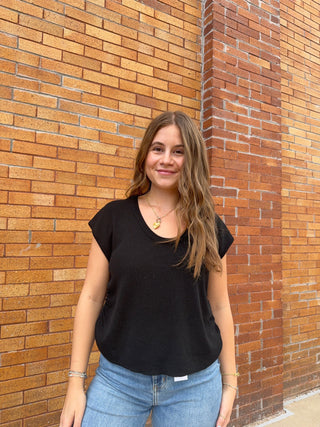 Jordan Ruched Sweater Tank