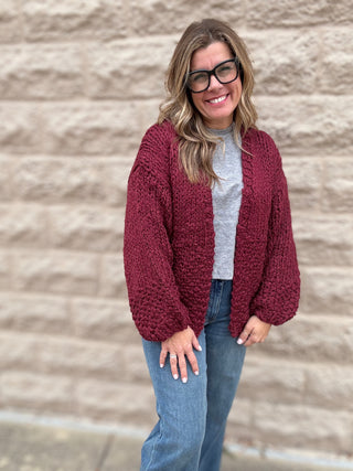 Florence Hand Knit Cardigan by Sage the Label