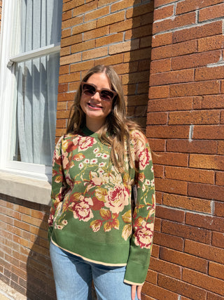 Joy Floral Sweater by Liverpool
