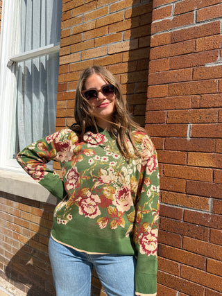 Joy Floral Sweater by Liverpool