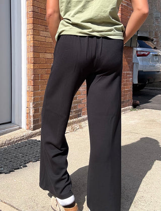 Pull On Wide Leg Trouser