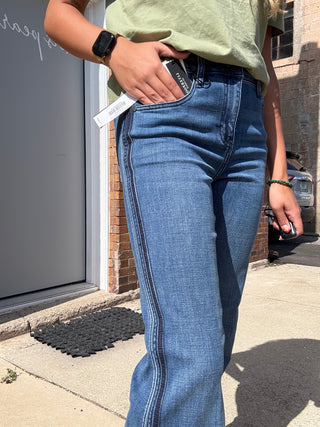 Hannah Flare with Seam Detail 32"