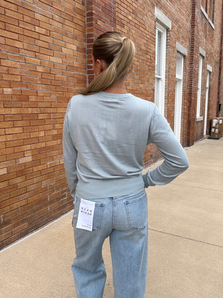 The Perfect Layer Sweater Clearwater by Z Supply