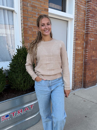 Raglan Sweater Khaki