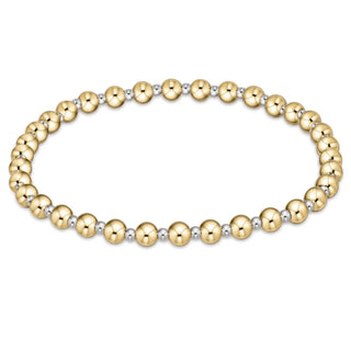 Classic Grateful Pattern 4mm Mixed Bracelet enewton