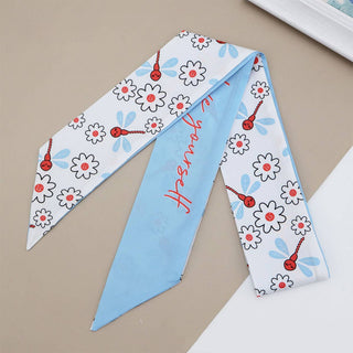 HAIRBAND, HANDBAG AND RIBBON SCARF_CWASC0086