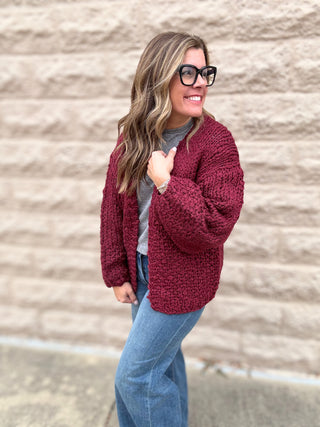 Florence Hand Knit Cardigan by Sage the Label