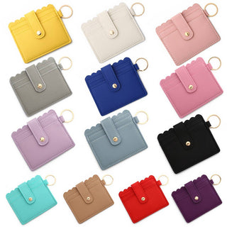 Multi-Card Wallet with Keychain & Coin Pocket