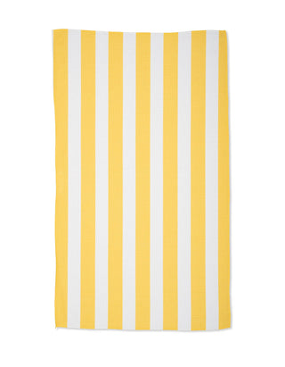 Summer Bold Yellow Tea Towel