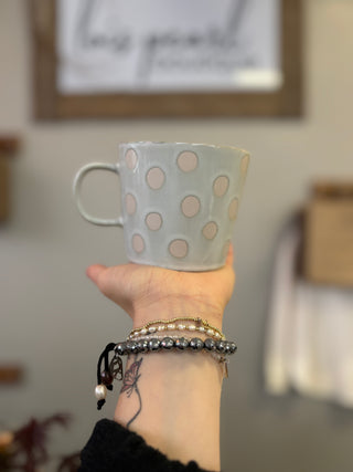 Sage Grey Stonewear Mug