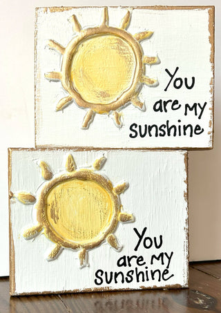 "You are my sunshine" artwork