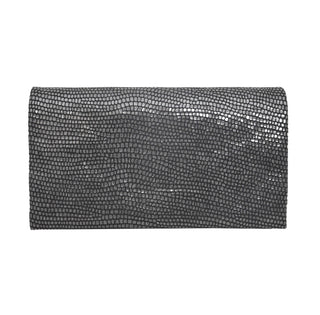 Eloise Handcrafted Leather Wallet: Black