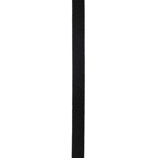 Woven Edge Velvet Ribbon, Black, 3/8 In, 10 Yards