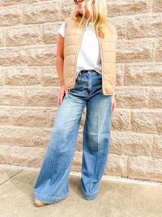 Kit Relaxed Wide Leg 32" Autumn Fade by Liverpool