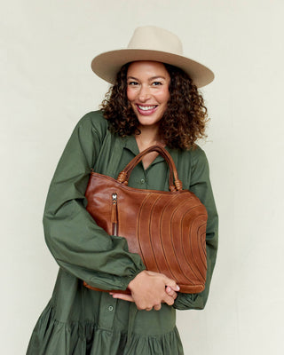 Joplin Handcrafted Leather Tote/Crossbody Bags