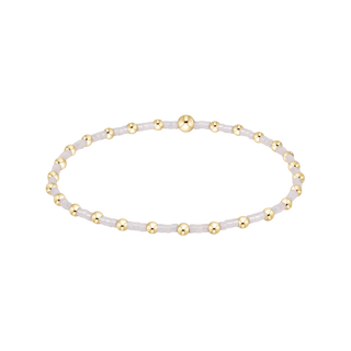 Hope Hope Sincerity Bracelet - Silky White enewton