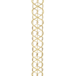 Trim Lines Infiniti Metallic Ribbon, Gold, 5/8 In, 10 Yards