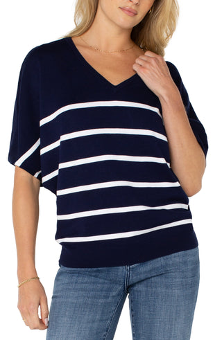 Short Sleeve Dolman Navy