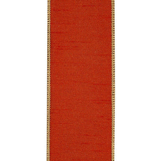 Dupioni Shimmer Fused Copper, Copper, 2-1/2 In, 10 Yards