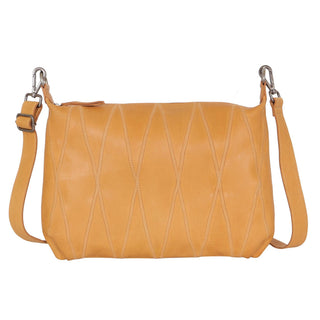 Avery Diamond Leather Crossbody Bag