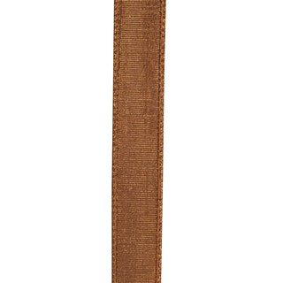Tierra Tonal Diagonal Plaid Fused, Copper, 1 In, 10 Yards