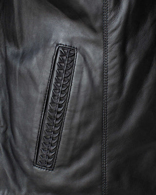 Chicago leather urban jacket by Amsterdam Heritage – view 14