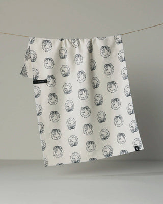 Evergreen Sketches Luxe Kitchen Towel - Holiday 2026