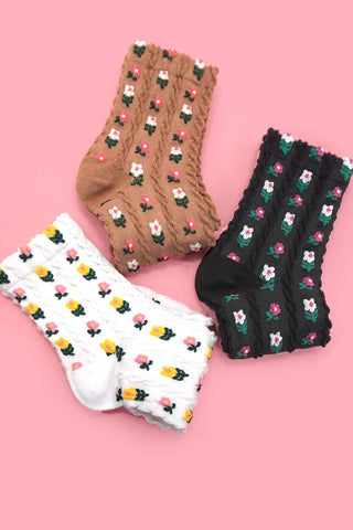 Floral Socks