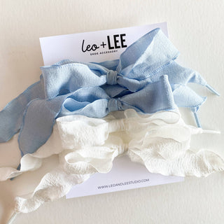 Butterfly Shoe Lace Set– Ribbon Bow Shoe Accessories