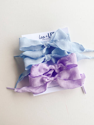 Butterfly Shoe Lace Set– Ribbon Bow Shoe Accessories