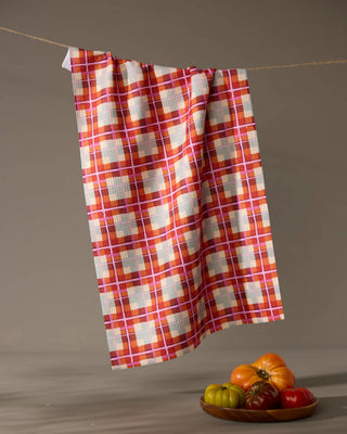 Ecstatic For Autumn Tea Towel by Geometry