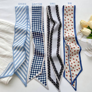 FRESH STRIPED Twilly Scarf