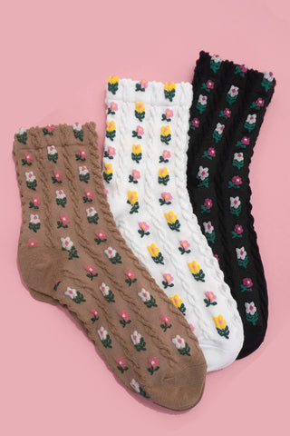 Floral Socks