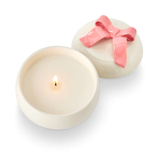 Bow Candle Coconut Milk