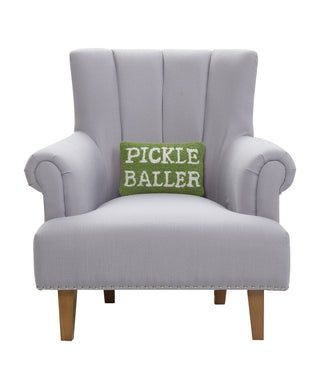 Pickle Baller Hook Pillow
