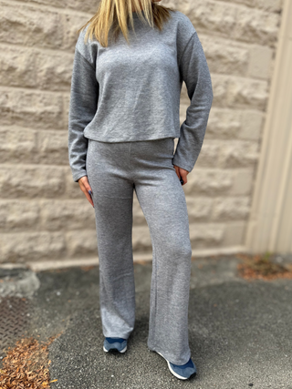 Downtown Sweater in Gray by Sadie & Sage