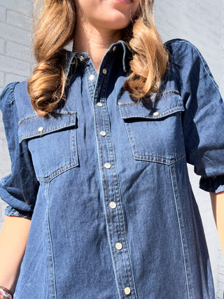 Antonia in Dark Cobalt