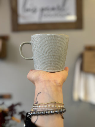 Sage Grey Stonewear Mug